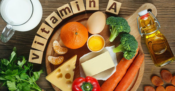 Vitamin  A là yếu tố quan trọng trong việc giảm tổn thương Collagen