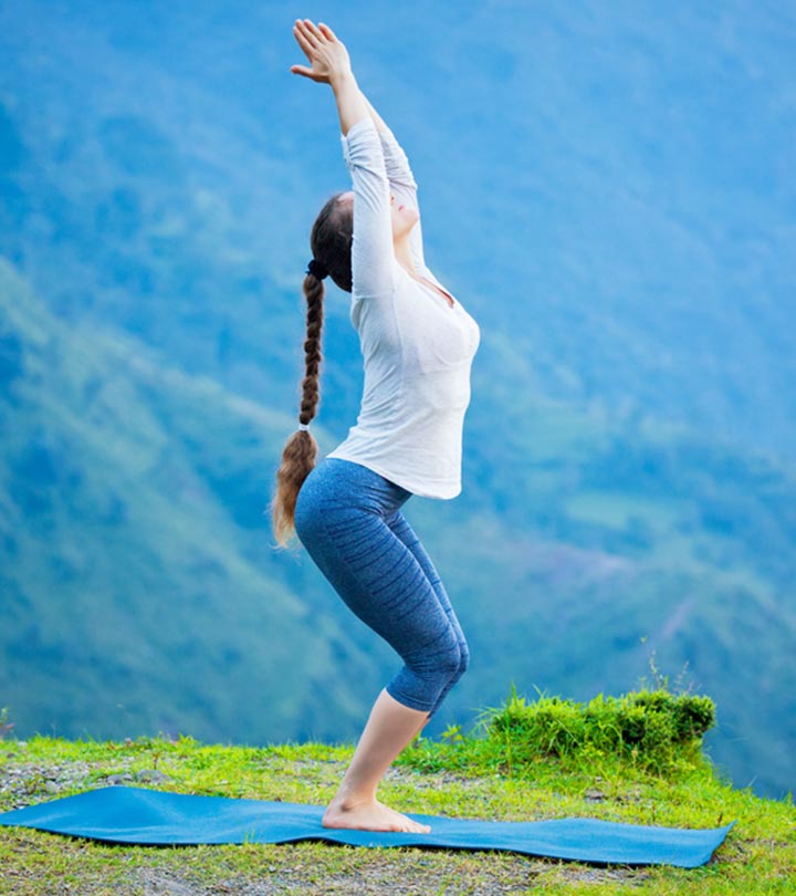 Bài tập yoga giảm cân với tư thế ghế ngồi